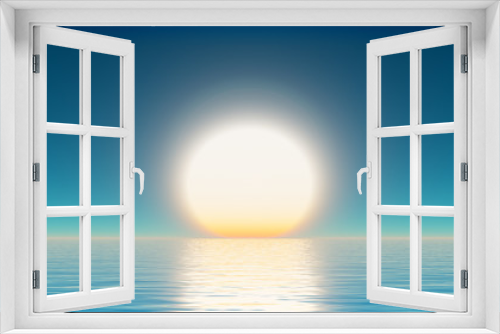 Fototapeta Naklejka Na Ścianę Okno 3D - Dream sunrise