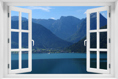 Fototapeta Naklejka Na Ścianę Okno 3D - Austria: Der Achensee im Tirol