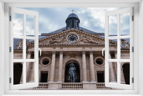 Fototapeta Naklejka Na Ścianę Okno 3D - Court of Honor in Invalides complex. Paris, France.