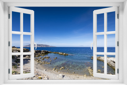 Fototapeta Naklejka Na Ścianę Okno 3D - Spiaggia di Cala Trapanese, isola di Favignana IT	