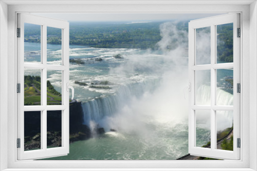 Fototapeta Naklejka Na Ścianę Okno 3D - Niagara Falls' mist