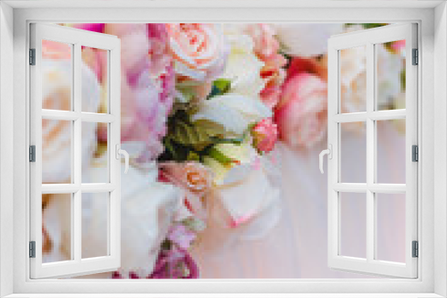 Fototapeta Naklejka Na Ścianę Okno 3D - Wedding flowers, Wedding decoration, hand made.