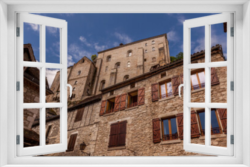 Fototapeta Naklejka Na Ścianę Okno 3D - Rocamadour, France