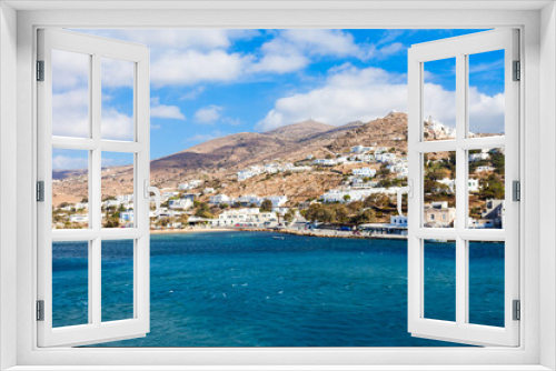 Fototapeta Naklejka Na Ścianę Okno 3D - Ios island in Greece