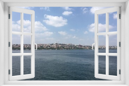 Fototapeta Naklejka Na Ścianę Okno 3D - Istanbul view 