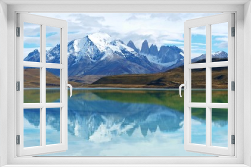 Fototapeta Naklejka Na Ścianę Okno 3D - Paysage en Patagonie