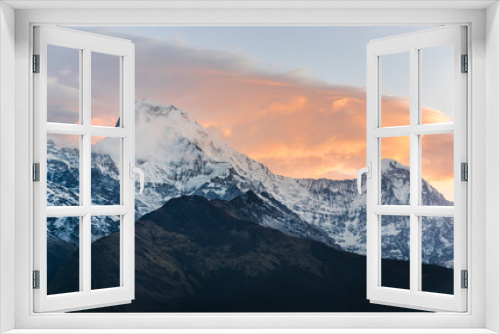 Fototapeta Naklejka Na Ścianę Okno 3D - Annapurna Circuit