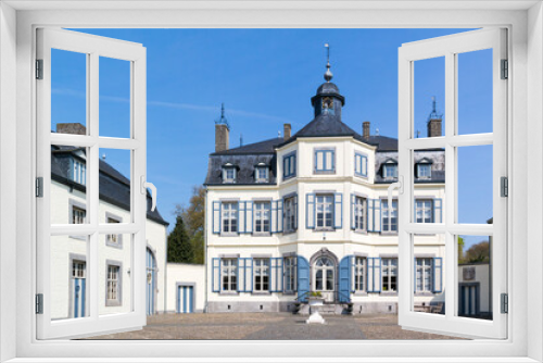 Fototapeta Naklejka Na Ścianę Okno 3D - Obbicht Castle in Sittard-Geleen, Limburg, Netherlands