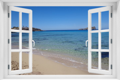 Fototapeta Naklejka Na Ścianę Okno 3D - Ibiza island landscape 