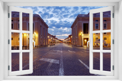 Fototapeta Naklejka Na Ścianę Okno 3D - Rome. St. Peter's Square.