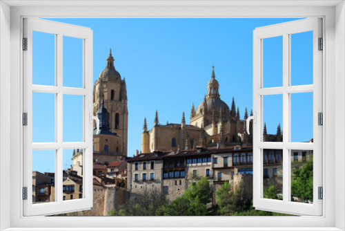 Fototapeta Naklejka Na Ścianę Okno 3D - Catedral de Segovia, Spain