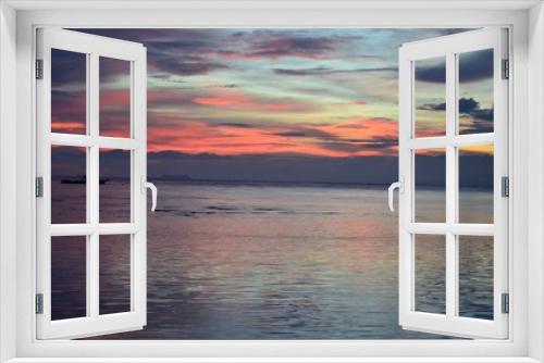 Fototapeta Naklejka Na Ścianę Okno 3D - sunset/ sunrise