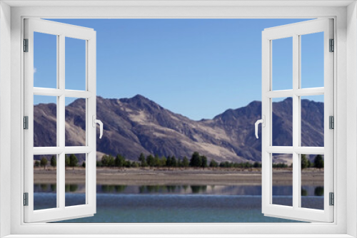 Fototapeta Naklejka Na Ścianę Okno 3D - Lhasa rivver