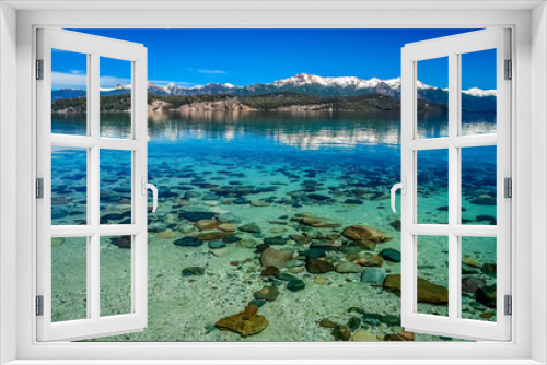 Fototapeta Naklejka Na Ścianę Okno 3D - Beautiful argentinian lake