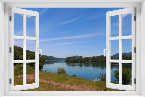 Fototapeta Naklejka Na Ścianę Okno 3D - Beautiful and refreshing lake ...