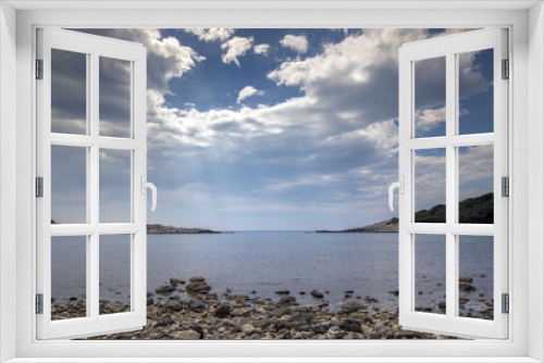 Fototapeta Naklejka Na Ścianę Okno 3D - croati crystal clear coast