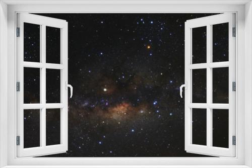 Fototapeta Naklejka Na Ścianę Okno 3D - Milky way galaxy with stars and space dust in the universe,High Resolution