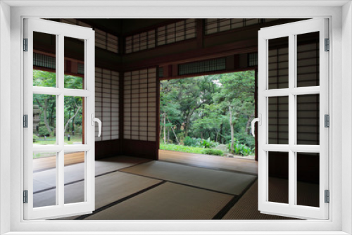 Fototapeta Naklejka Na Ścianę Okno 3D - Traditional Japanese House