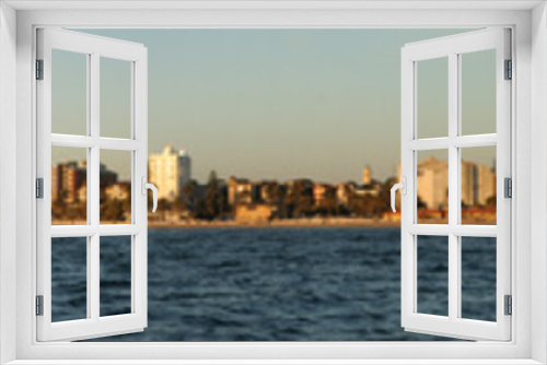 Fototapeta Naklejka Na Ścianę Okno 3D - Melbourne St Kilda coast line