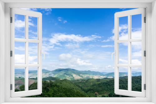 Fototapeta Naklejka Na Ścianę Okno 3D - beatiful blue sky