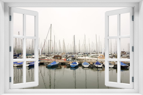 Fototapeta Naklejka Na Ścianę Okno 3D - Harbour