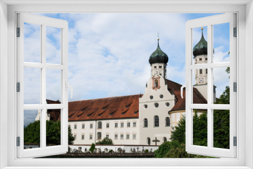 Fototapeta Naklejka Na Ścianę Okno 3D - Basilika Benediktbeuern
