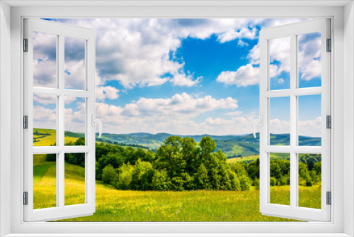 Fototapeta Naklejka Na Ścianę Okno 3D - countryside summer landscape in mountains