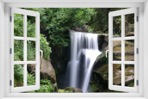 Fototapeta Naklejka Na Ścianę Okno 3D - waterfall3