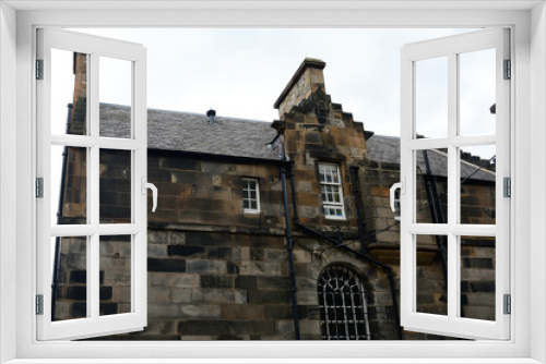 Fototapeta Naklejka Na Ścianę Okno 3D - The castle, Edinburgh, Scotland