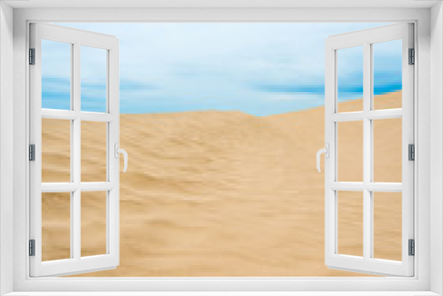 Fototapeta Naklejka Na Ścianę Okno 3D - Sand dunes