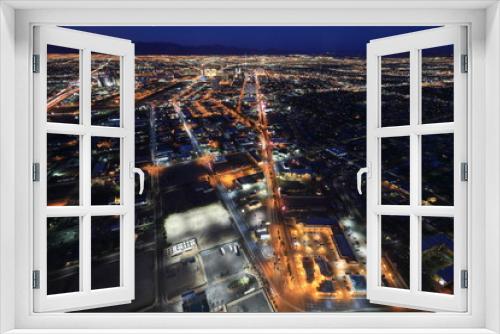 Fototapeta Naklejka Na Ścianę Okno 3D - 欲望の街の夜景