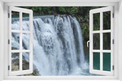 Fototapeta Naklejka Na Ścianę Okno 3D - Shifan Waterfall