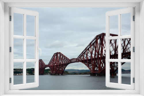 Fototapeta Naklejka Na Ścianę Okno 3D - The Forth Bridge, South Queensferry, Scotland