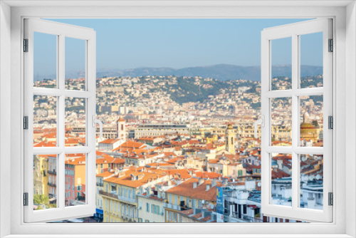 Fototapeta Naklejka Na Ścianę Okno 3D - Cityscape of Nice, France