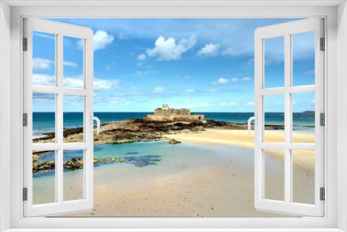 Fototapeta Naklejka Na Ścianę Okno 3D - Brittany coast