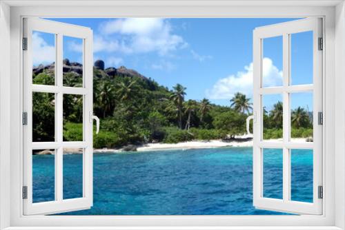 Fototapeta Naklejka Na Ścianę Okno 3D - Seychelles