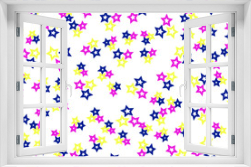 Fototapeta Naklejka Na Ścianę Okno 3D - Seamless pattern with stars.