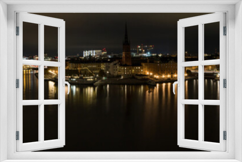 Fototapeta Naklejka Na Ścianę Okno 3D - Stockholm Panorama 