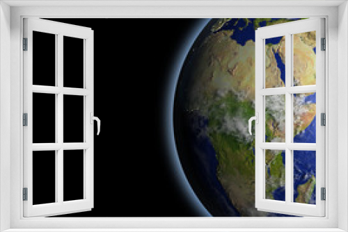 Fototapeta Naklejka Na Ścianę Okno 3D - Africa from space