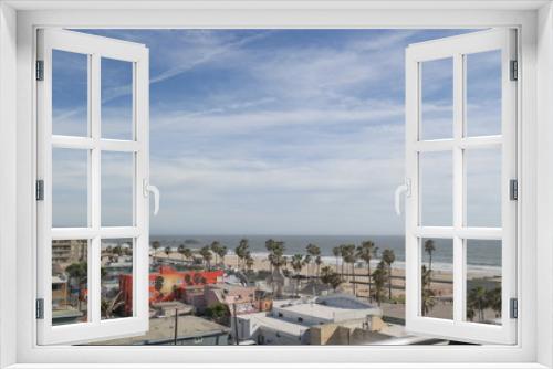 Fototapeta Naklejka Na Ścianę Okno 3D - Santa Monica