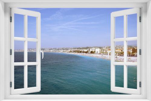 Fototapeta Naklejka Na Ścianę Okno 3D - Coastline in Nice, France