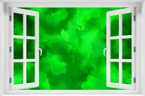 Fototapeta Naklejka Na Ścianę Okno 3D - Green watercolor texture background. Outstanding abstract green watercolor texture pattern. Expressive messy vector illustration.
