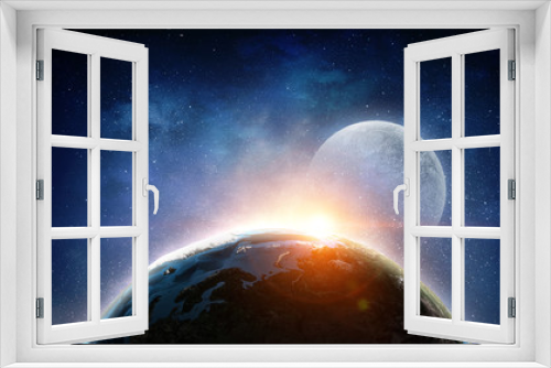 Fototapeta Naklejka Na Ścianę Okno 3D - Our unique universe