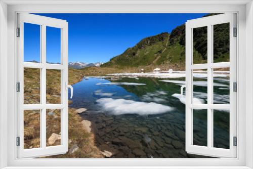 Fototapeta Naklejka Na Ścianę Okno 3D - escursione al Lago di Prato - Svizzera