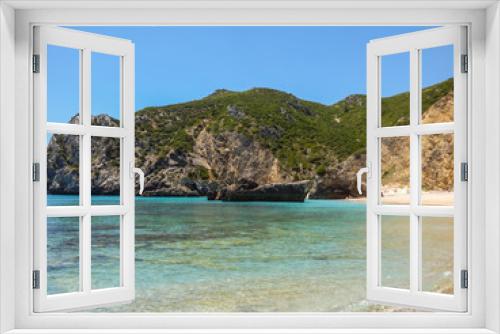 Fototapeta Naklejka Na Ścianę Okno 3D - Beautiful beach 