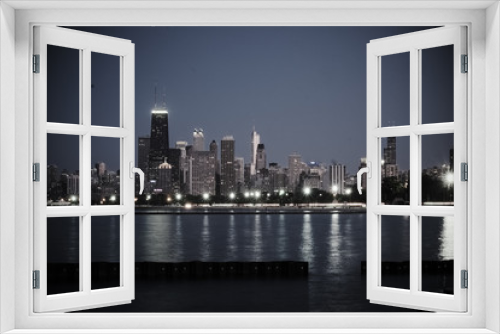 Fototapeta Naklejka Na Ścianę Okno 3D - CHICAGO 