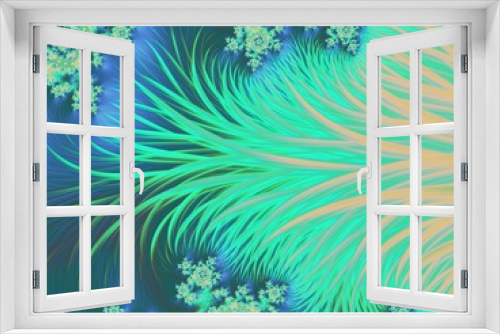 Fototapeta Naklejka Na Ścianę Okno 3D - Abstract textured swirl pattern