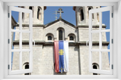 Fototapeta Naklejka Na Ścianę Okno 3D - Eglise orthodoxe de Kotor, Monténégro