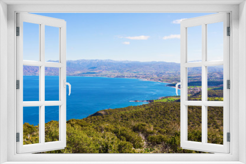 Fototapeta Naklejka Na Ścianę Okno 3D - Cyprus Latchi Panorama