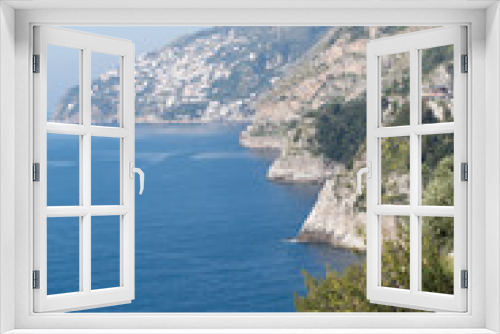 Fototapeta Naklejka Na Ścianę Okno 3D - Amalfi coastline, Italy